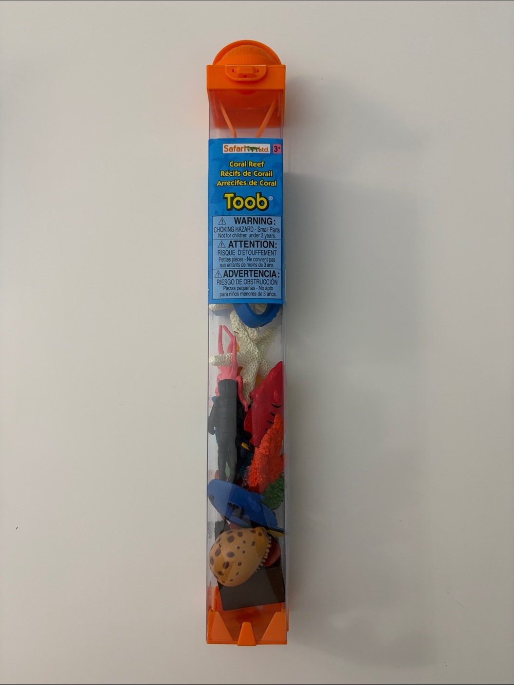 2004 Safari Ltd Coral Reef Toob 11 pc Play Set Mini Figures